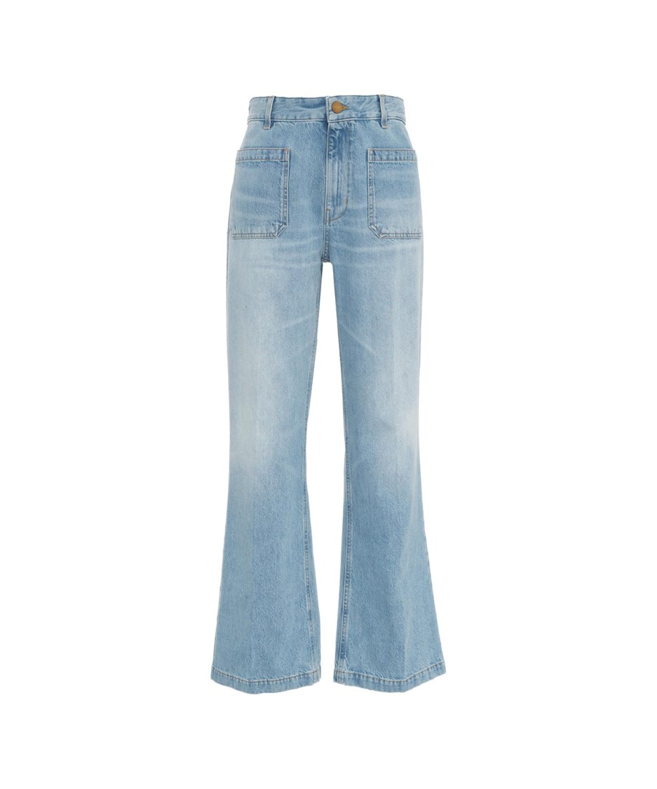 Seafarer Straight Leg Jeans With High Waist In Blue