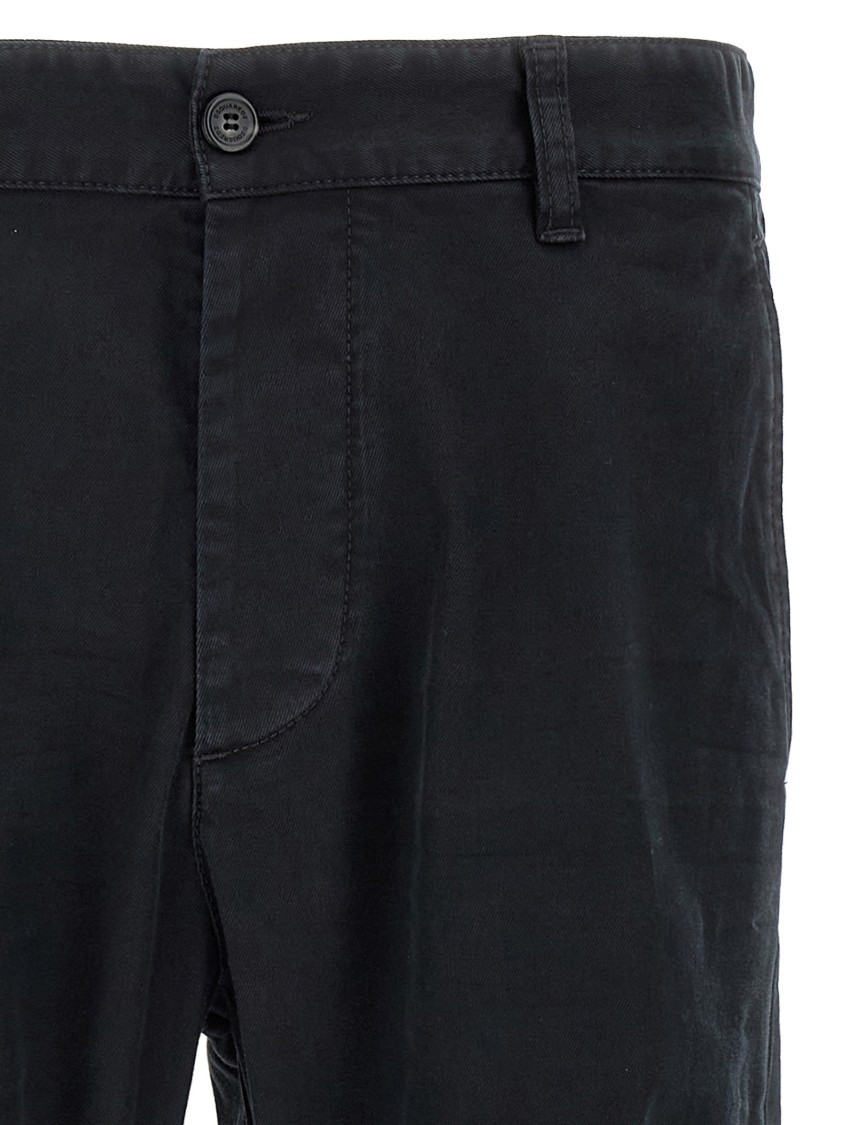 Dsquared2 Chino Pants With Pockets And Loops In Black