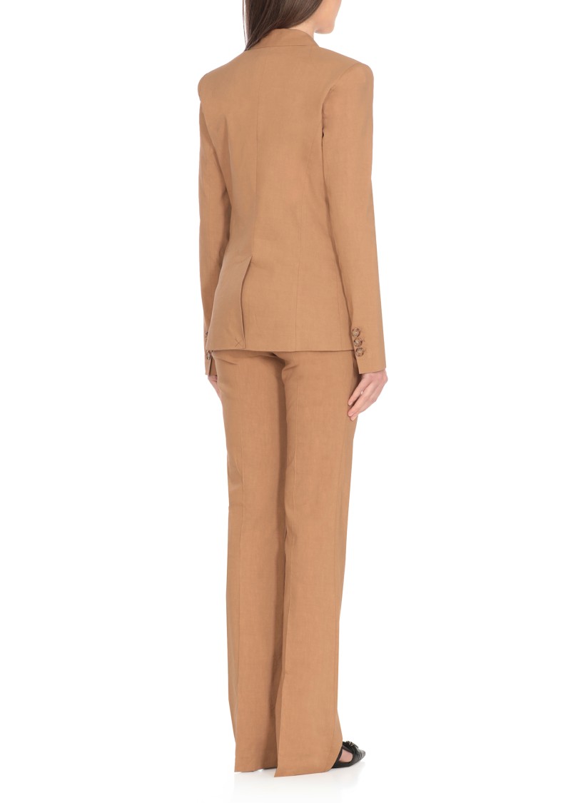 Pinko Equilibrato Pantalone Blazer In Brown