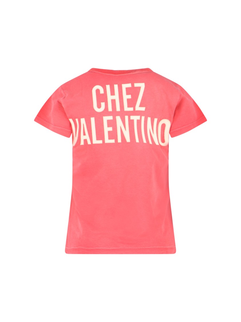 Tシャツ・カットソー Valentino Distressed Print Pink Cotton T-Shirt Valentino Distressed Print Pink Cotton T-Shirt | THE LIST
