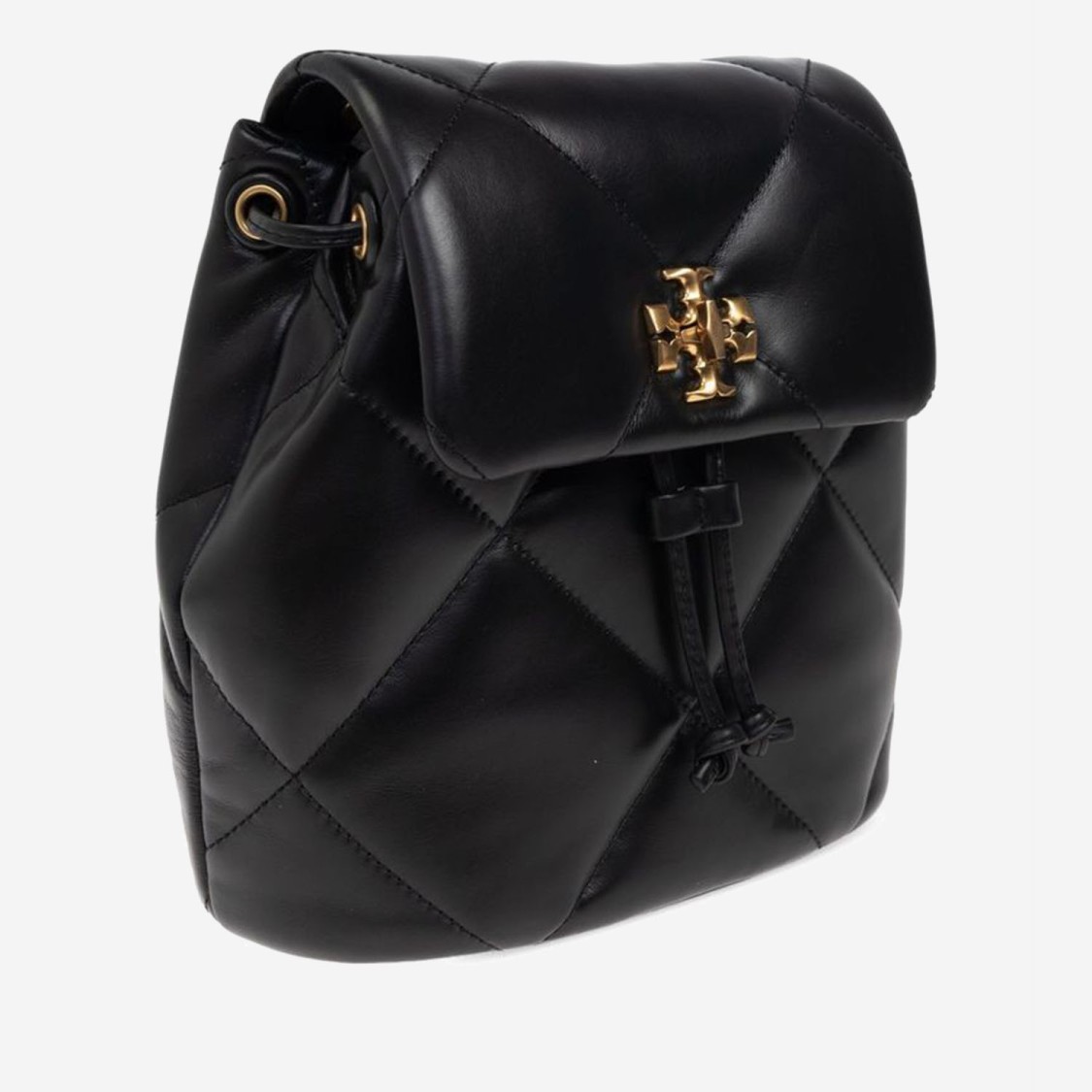 Tory Burch Mini Kira Diamond Quilt Backpack In Black