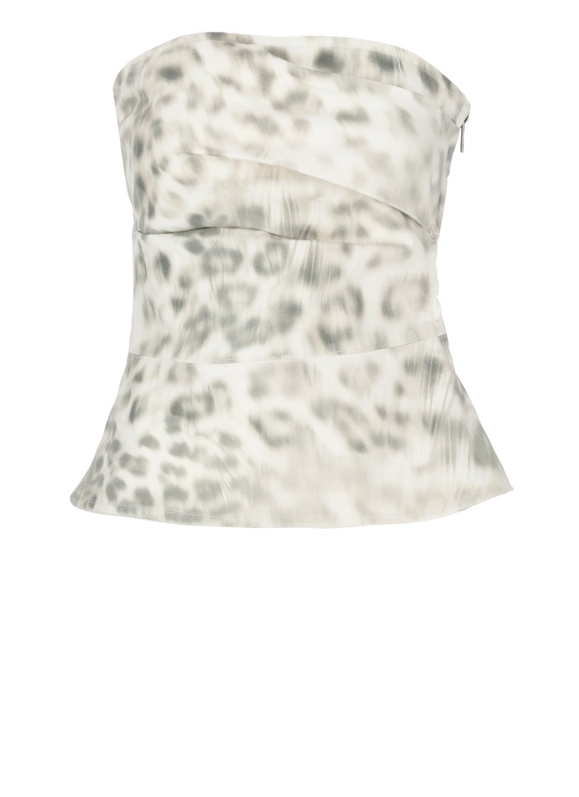 Rotate Birger Christensen Rotate Green Cotton Top