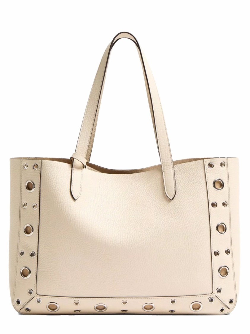 Valentino "riviera" Tote Bag Featuring Studded Detailing