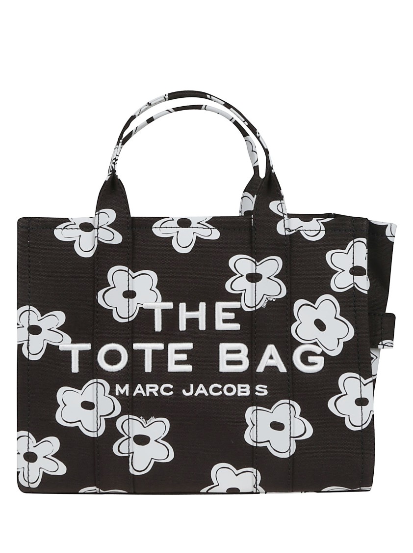 Shop Marc Jacobs Medium Floral Canvas Tote With Zip Closure
