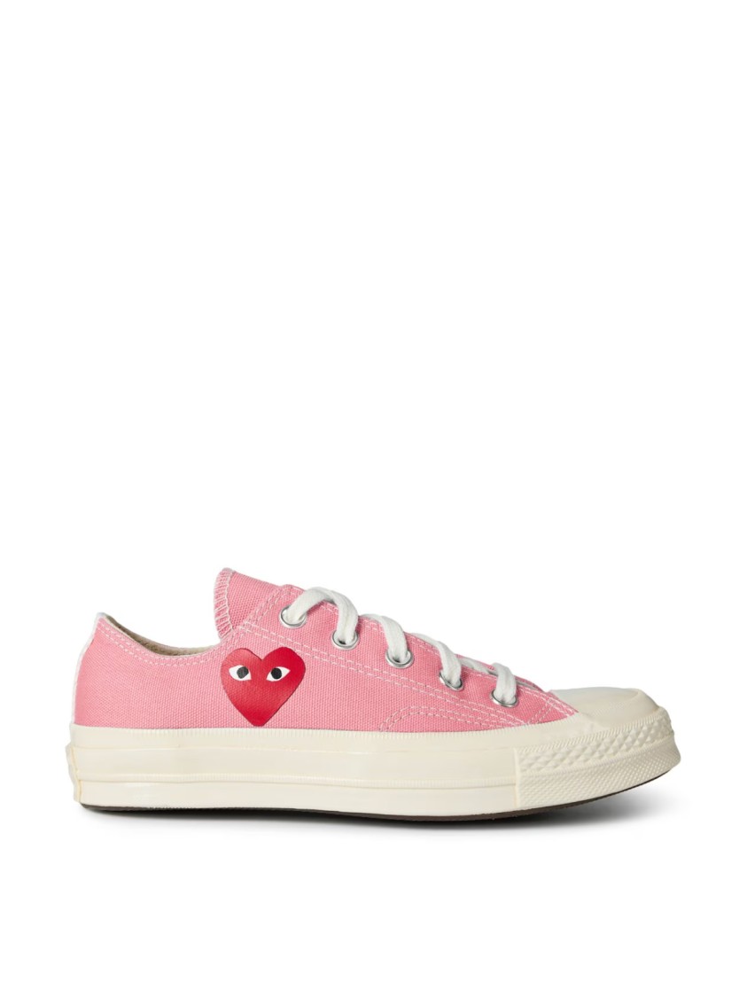 Comme Des Garçons Play X Converse Chuck 70 Ox Sneakers In Pink
