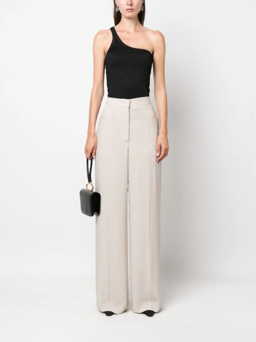 Fabiana Filippi Wide-leg Trousers With Tailored Fit In Multi