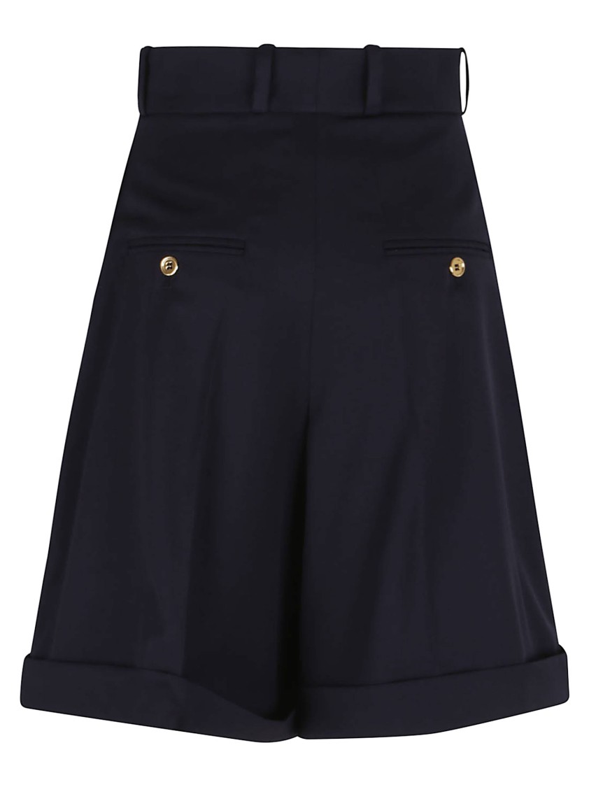 Shop Patou High-waisted Bermuda Shorts