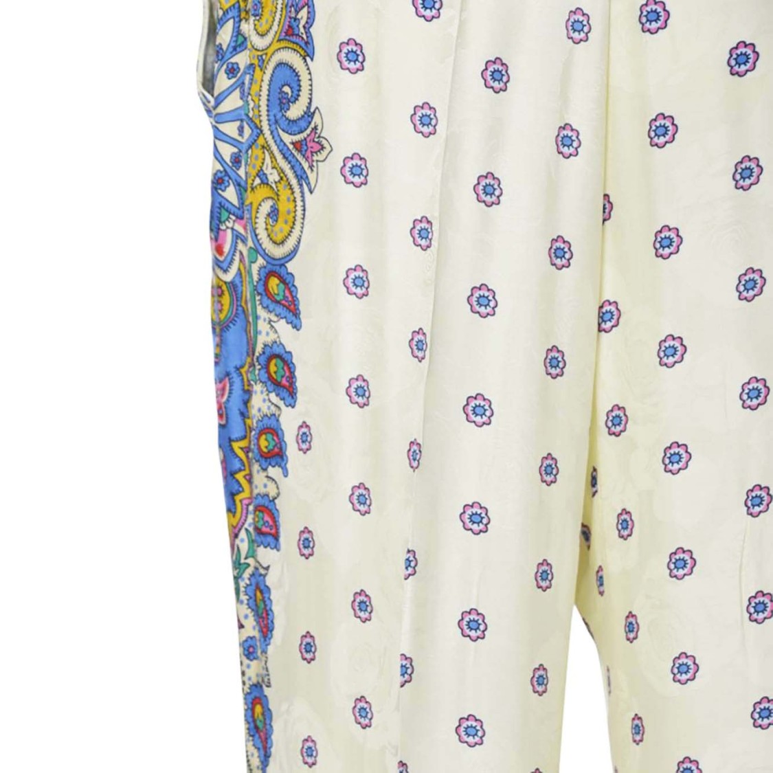 Etro Amebas Print Natural Pants For Women