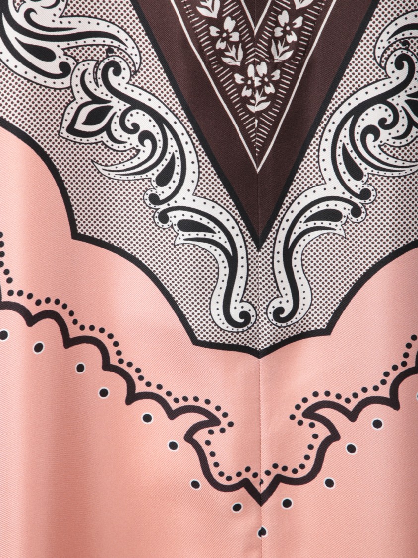 La Doublej La Double J Lavish Silk Dress With Flowing Silhouette
