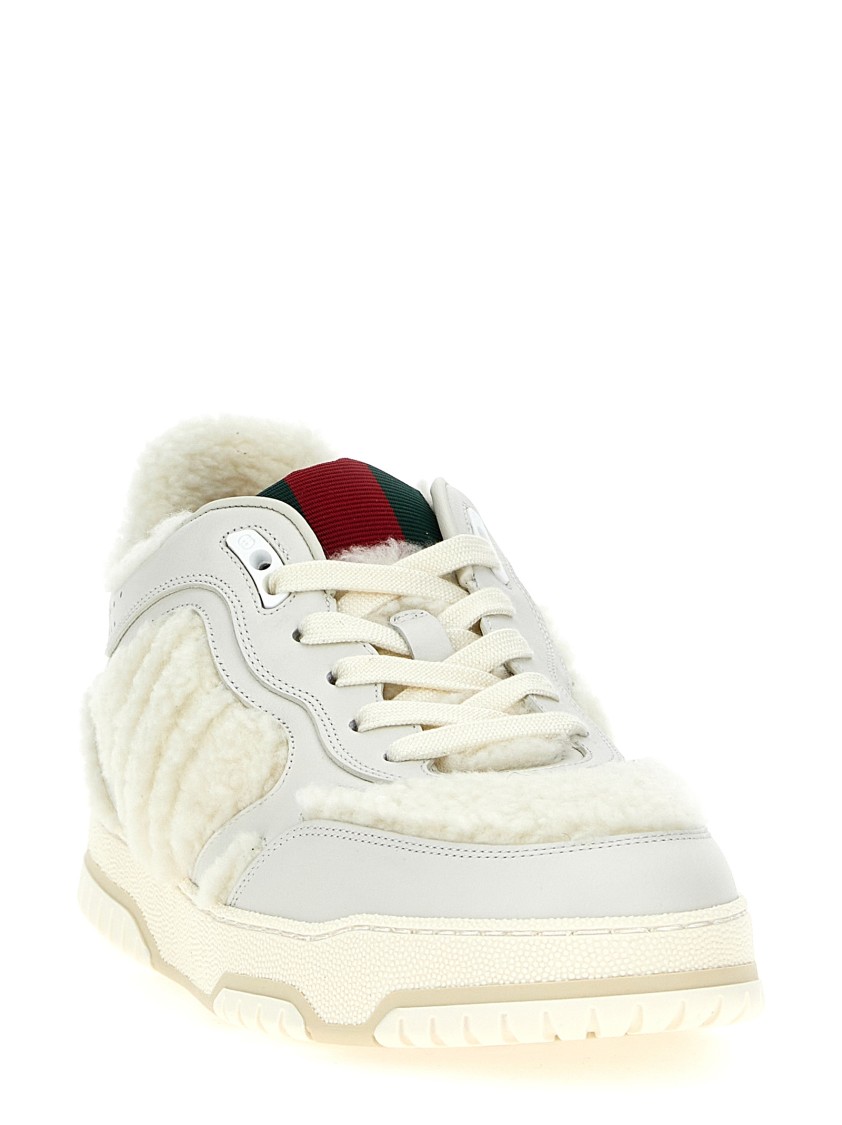 Gucci ' Re-web' Sneakers In Neutral