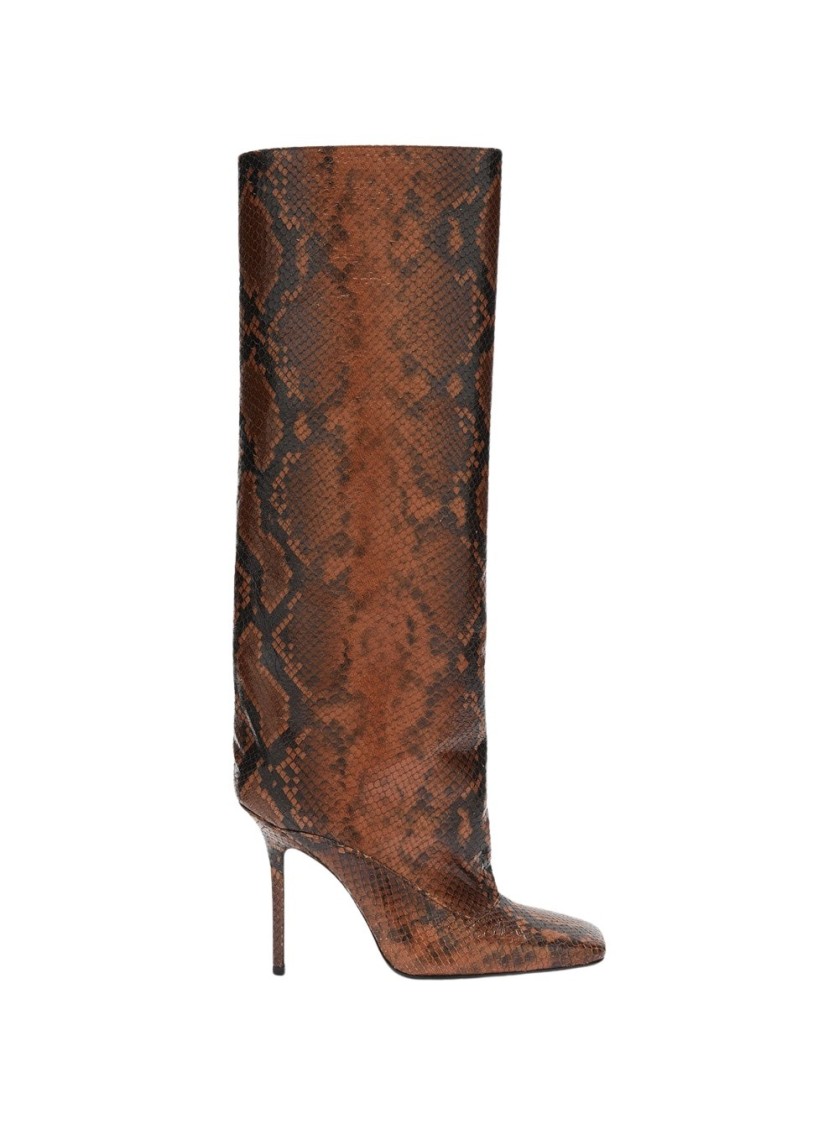 ATTICO THE ATTICO SIENNA BOOT BROWN AND BLACK