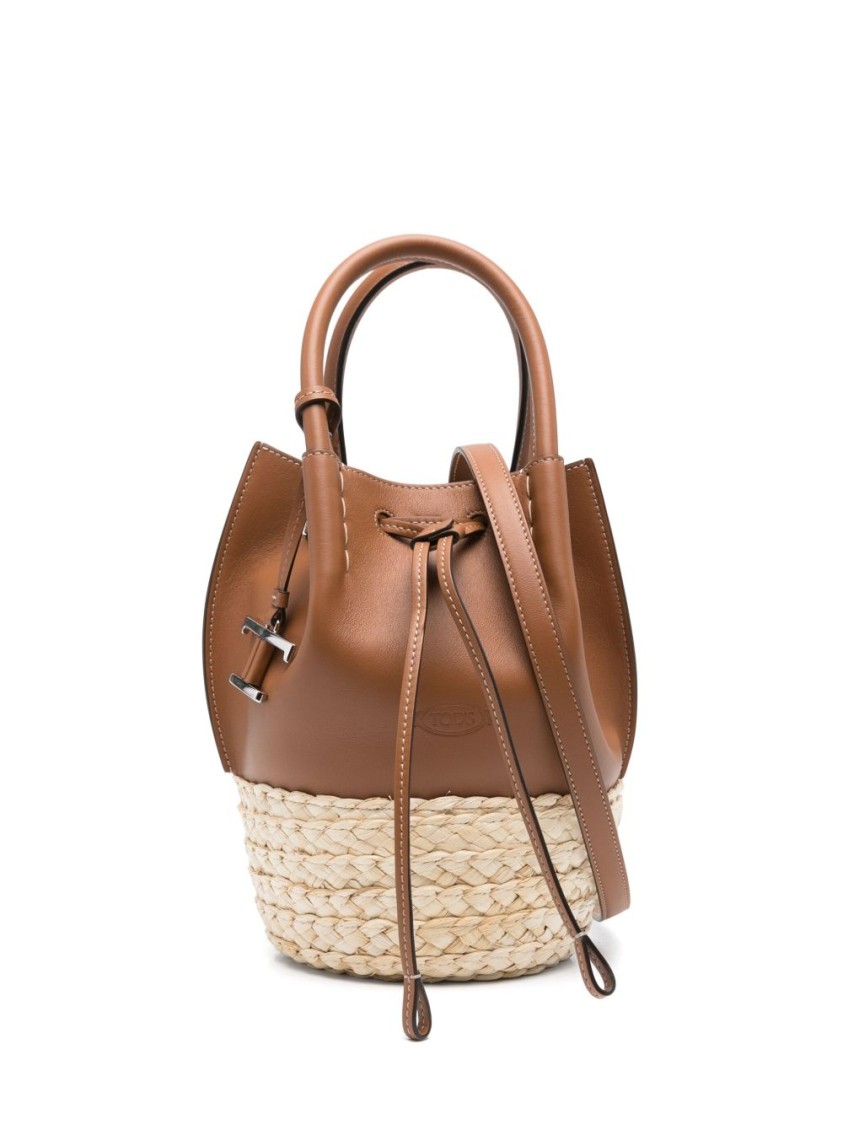 Shop Tod's Brandy Bags In Brown