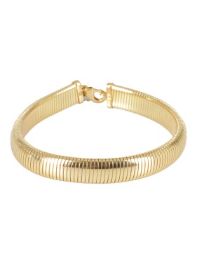 ブレスレット Federica Tosi Tube Bracelet - Gold 0b9b0de9fadc083c56f051cd383d66