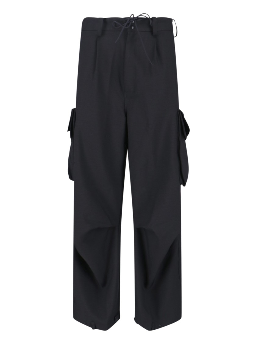 Y-3 Cargo Pants In Blue