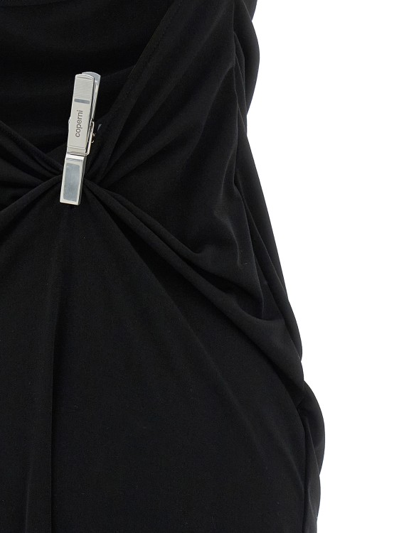 Coperni Washing Clip Gala' Dress Evening in Black | THE LIST
