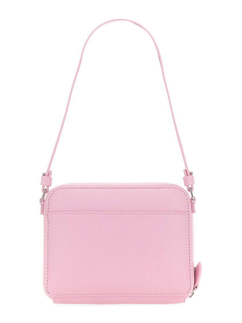 Courrèges Rectangular Shoulder Bag With Adjustable Strap And Minimalist Design
