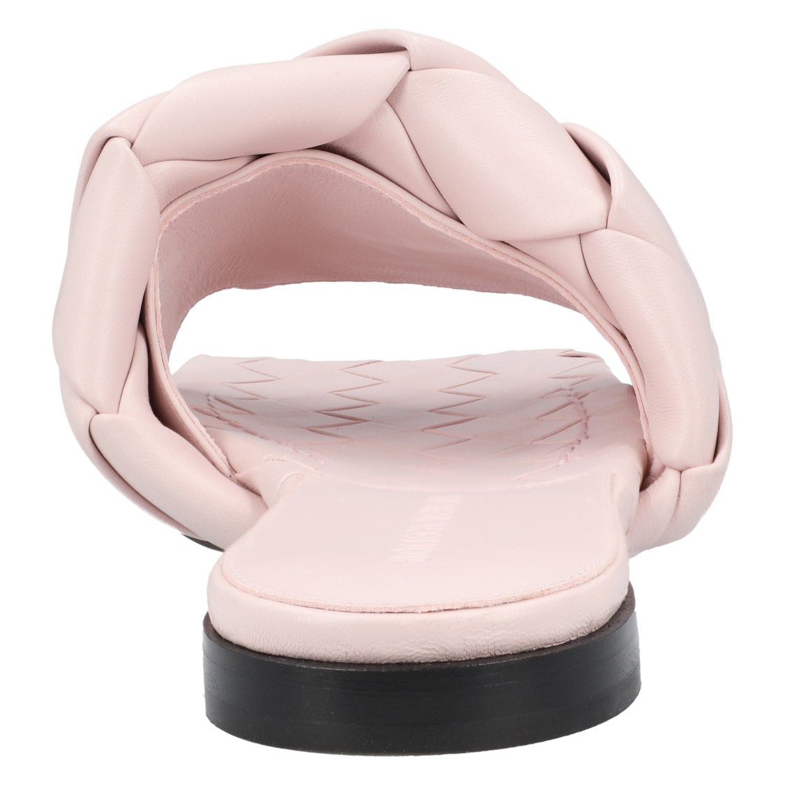 Bottega Veneta Lido Flat Sandal Pink In Pink