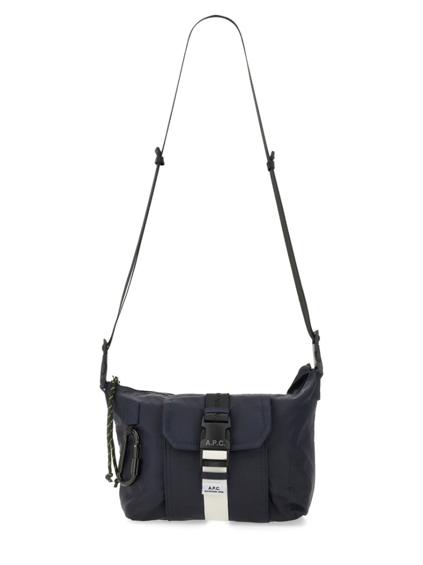 Apc A.p.c. Treck Shoulder Bag In Black