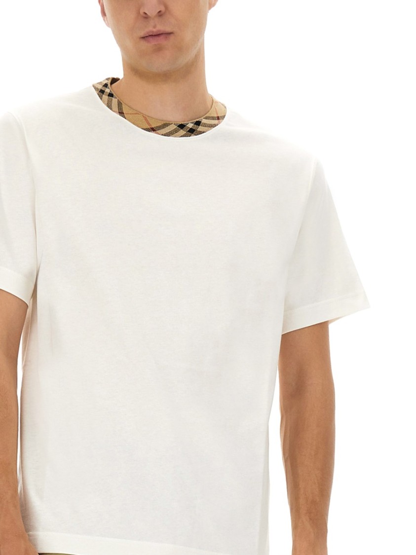 Burberry Relaxed-Fit Cotton T-Shirt With Round Neckline