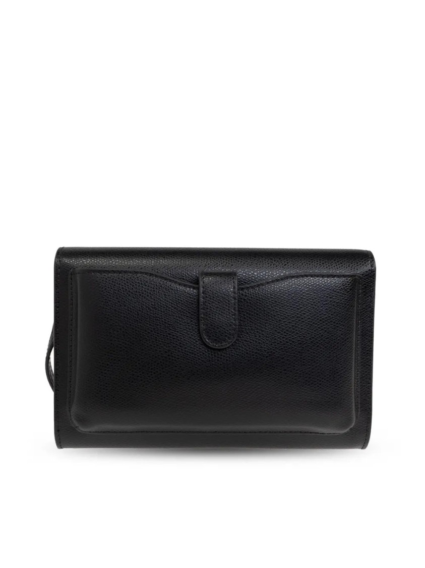 Furla Camelia Chain Wallet In Black