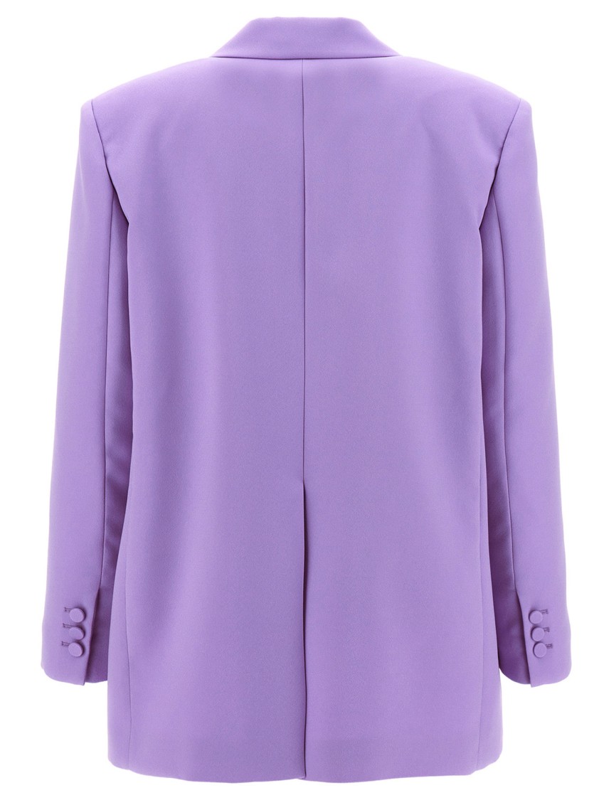 The Andamane Tailored Blazer With Functional Elements In Purple