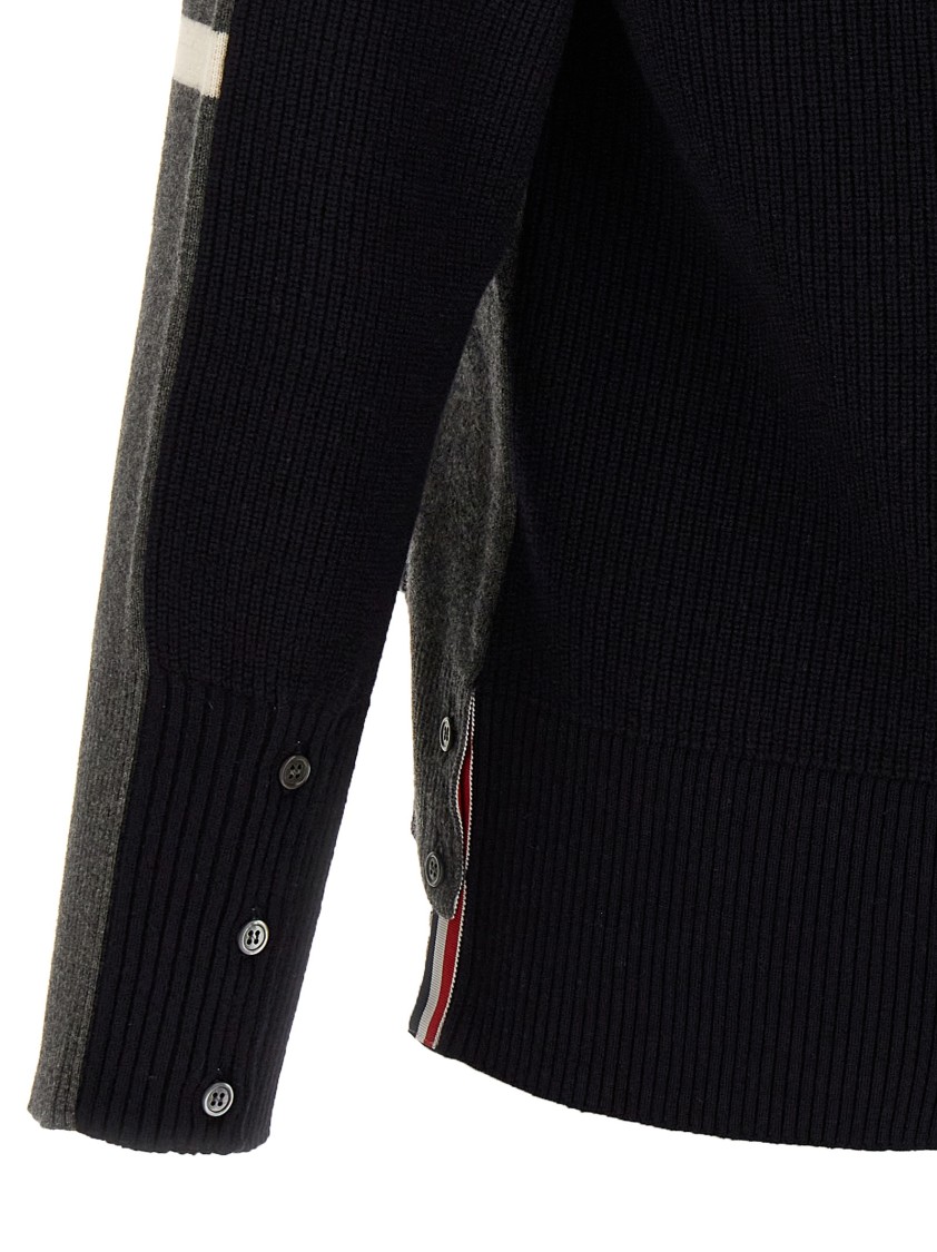 Thom Browne Cardigan In Black