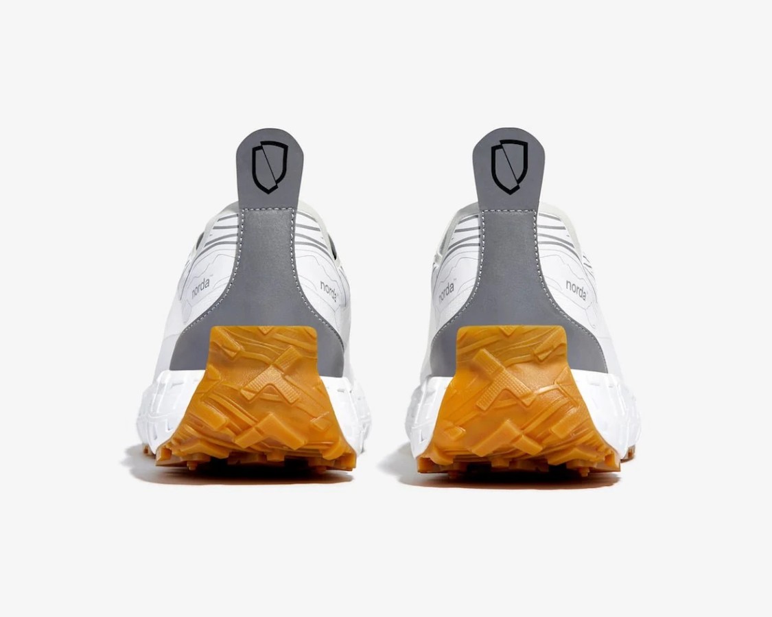Norda Run White Bio-dyneema Sneakers With Vibram Technology In White