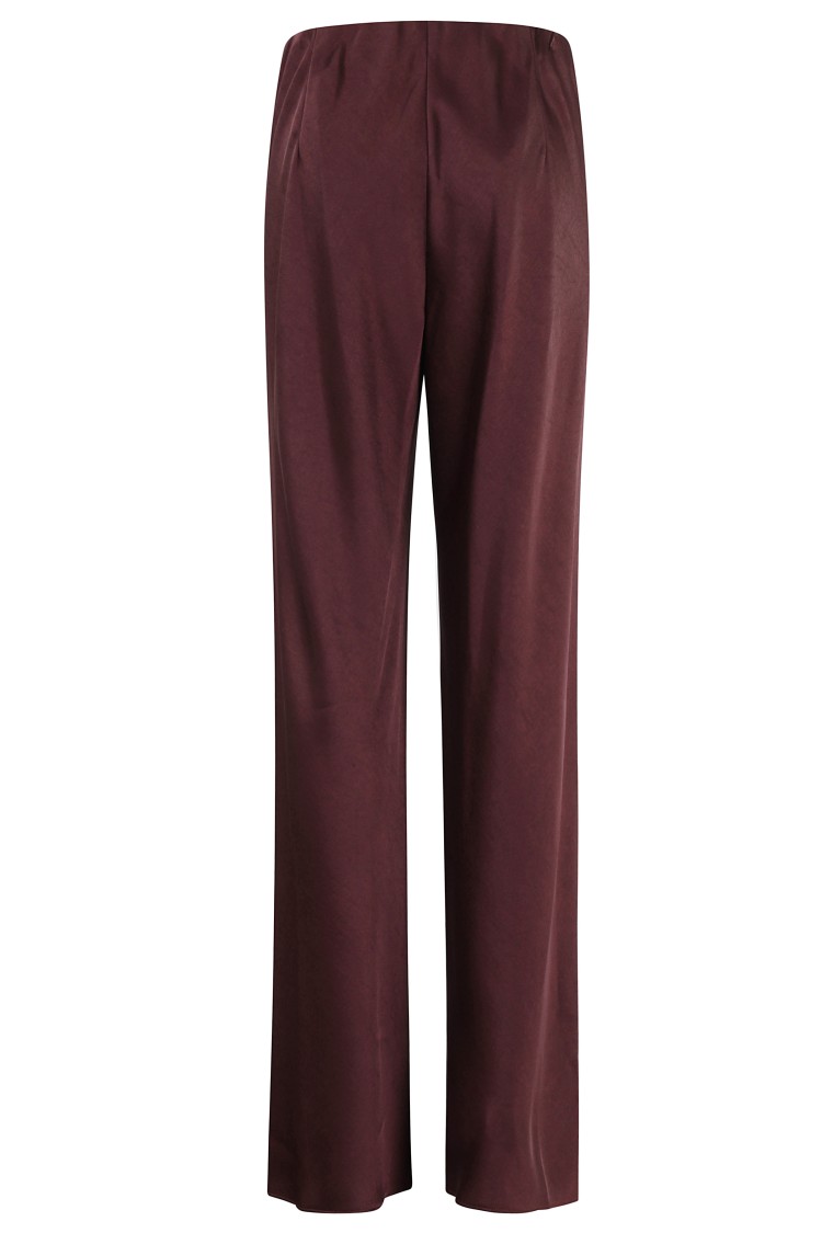 Shop Vince Fluid Bias Pants In Purple