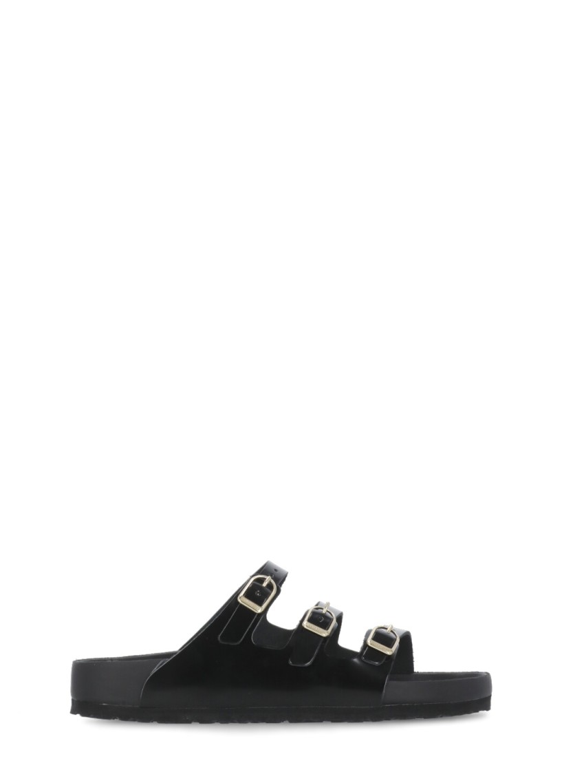 Birkenstock Florida Dbuckle Exquisite Shine Fit S Shoes
