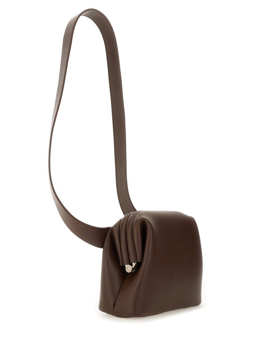 Osoi "brot" Structured Mini Bag In Brown