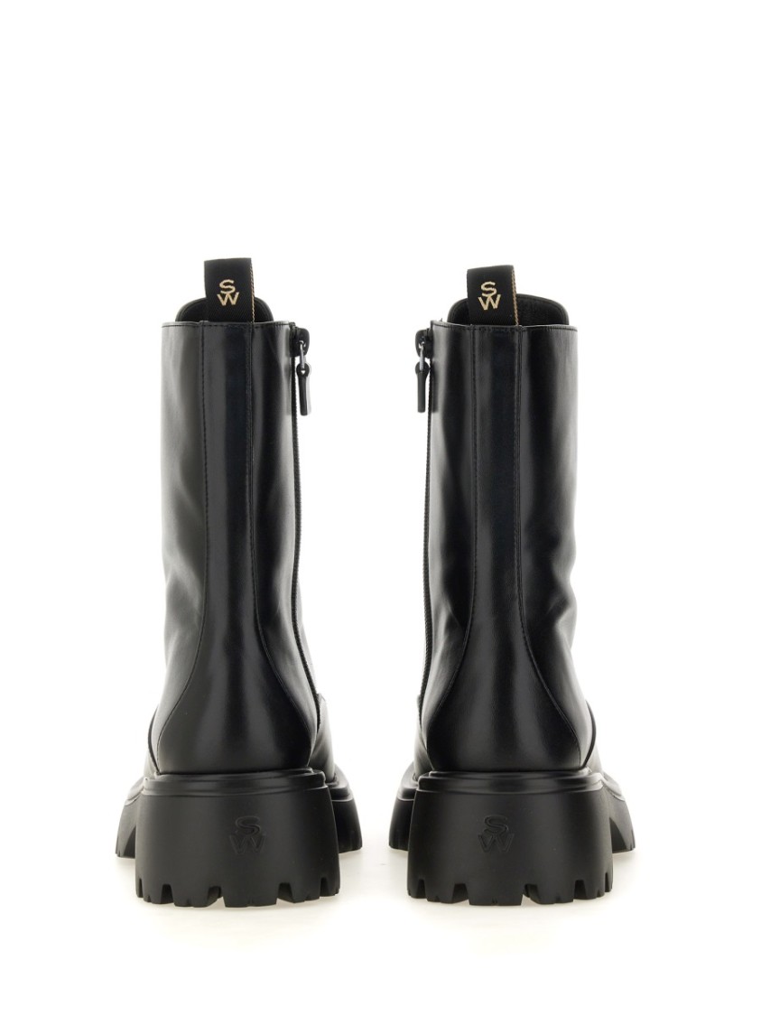 Stuart Weitzman Emerson Leather Ranger Booties