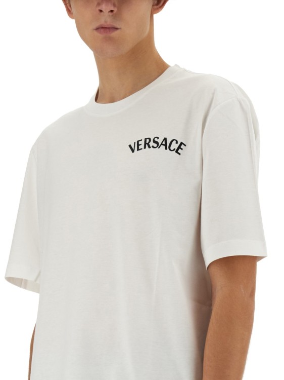 Versace T-Shirt With Logo Printed T-Shirts | THE LIST