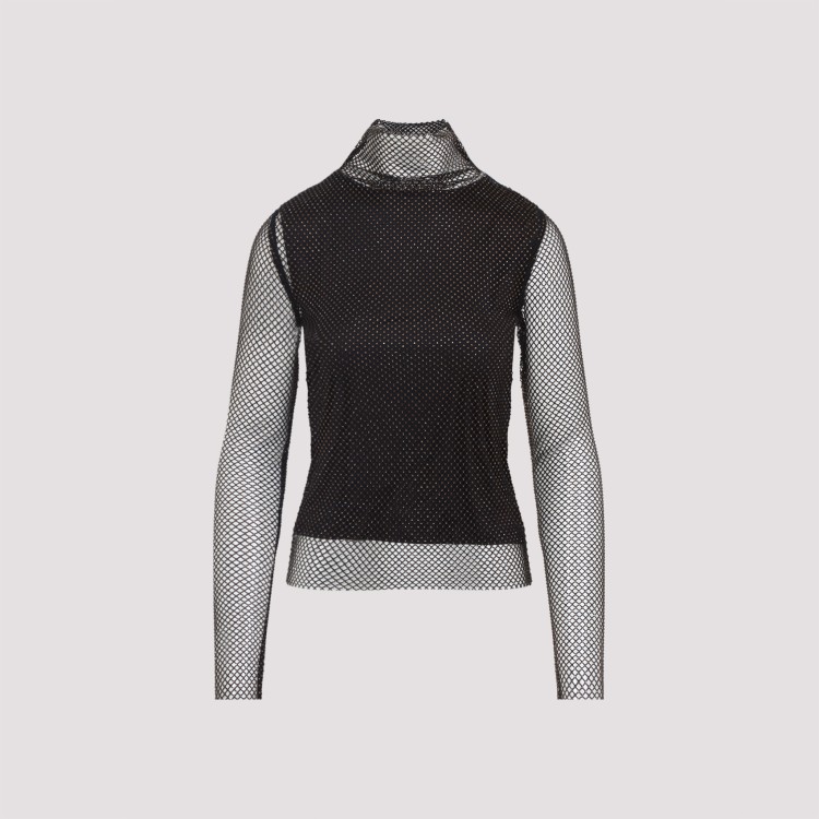 Tシャツ・カットソー Sportmax Gerarda Crystal Top With Stand-Up Collar Sportmax Gerarda Crystal Top With Stand-Up Collar | ShopSimon