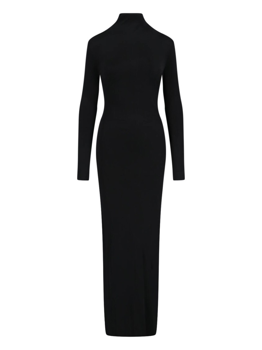 Khaite Maxi Sheath Dress – Black