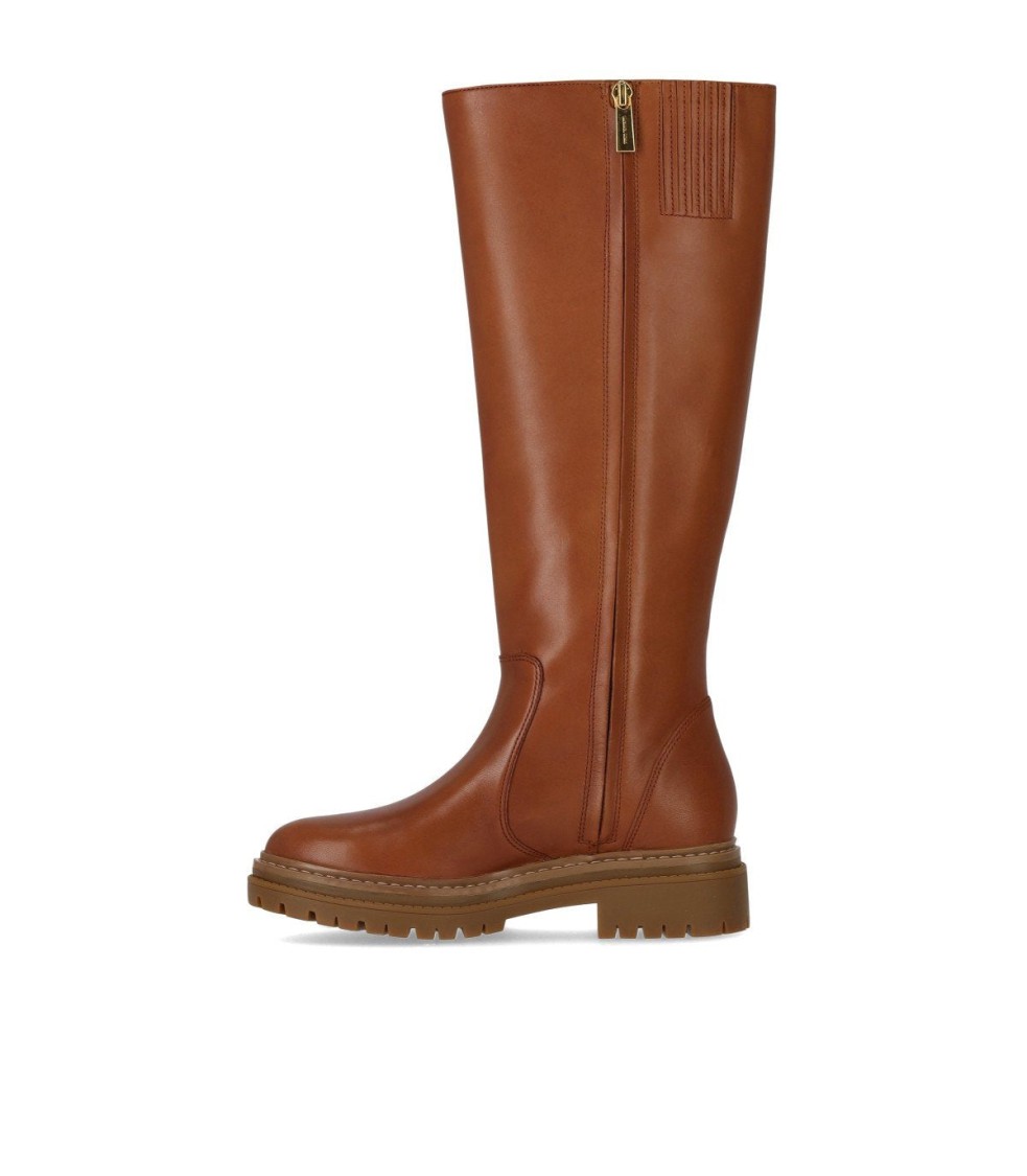 Michael Kors Regan Light Brown Boot In Brown