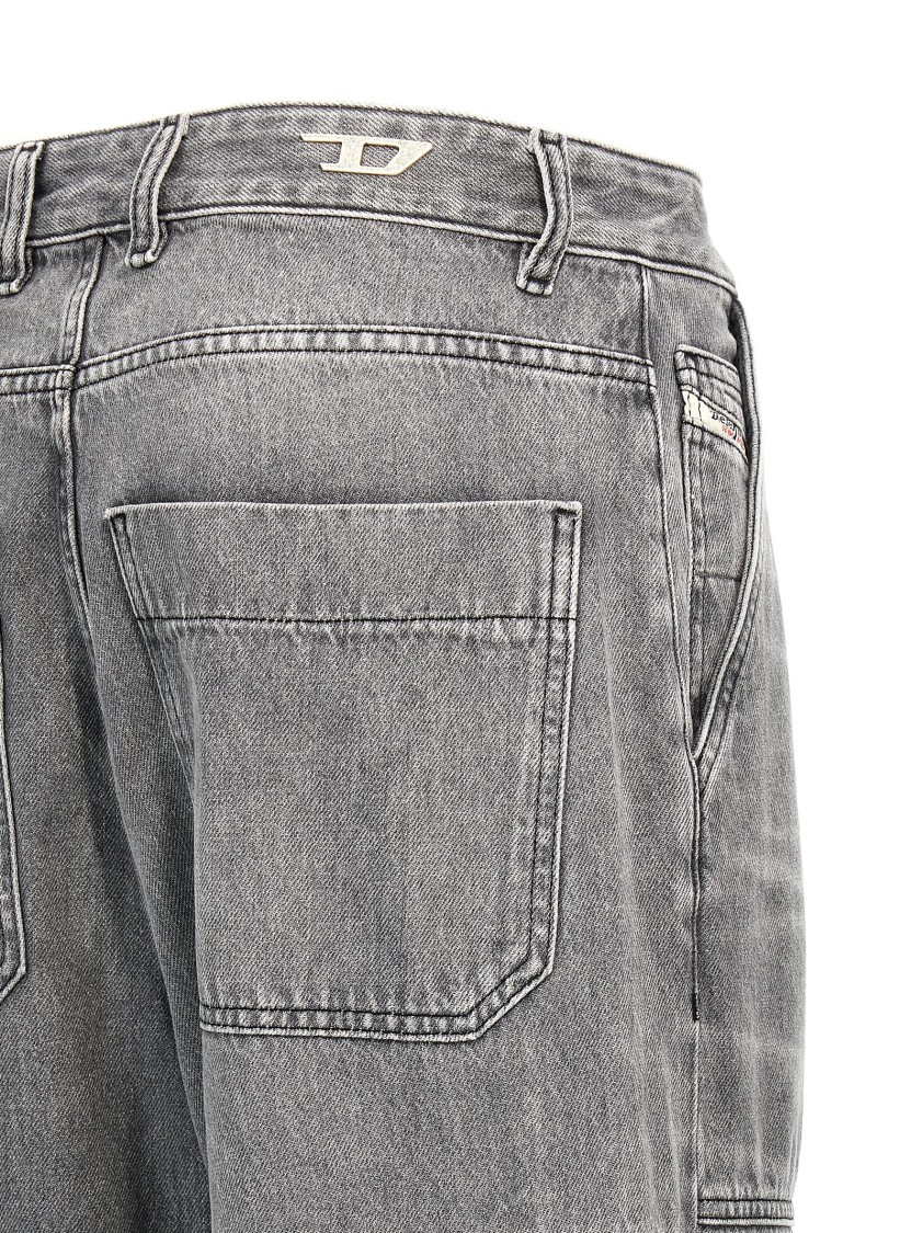 Diesel Jeans 1996 D Sire Grey Washed In Gray