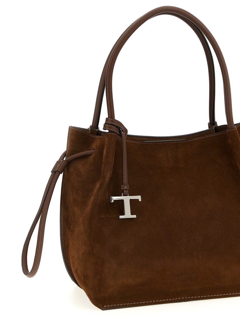 Tod's Buz' Medium Shoulder Bag In Brown