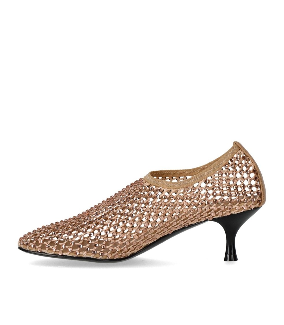 Shop Strategia Jewels Sand Pumps In Neutrals
