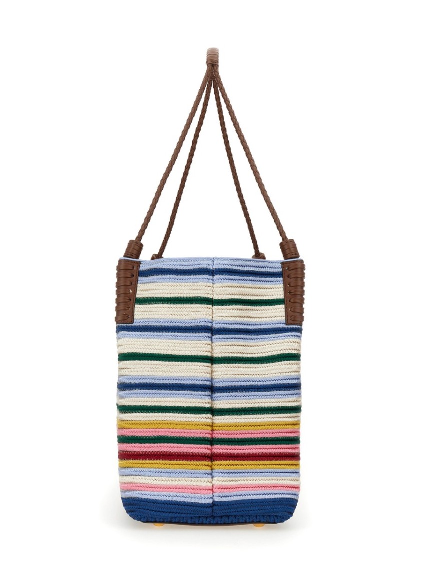 【送料&関税込】Etro Libra Medium Fabric Shopping Bag ETRO Medium Libra Tote Bag | Blue | FARFETCH