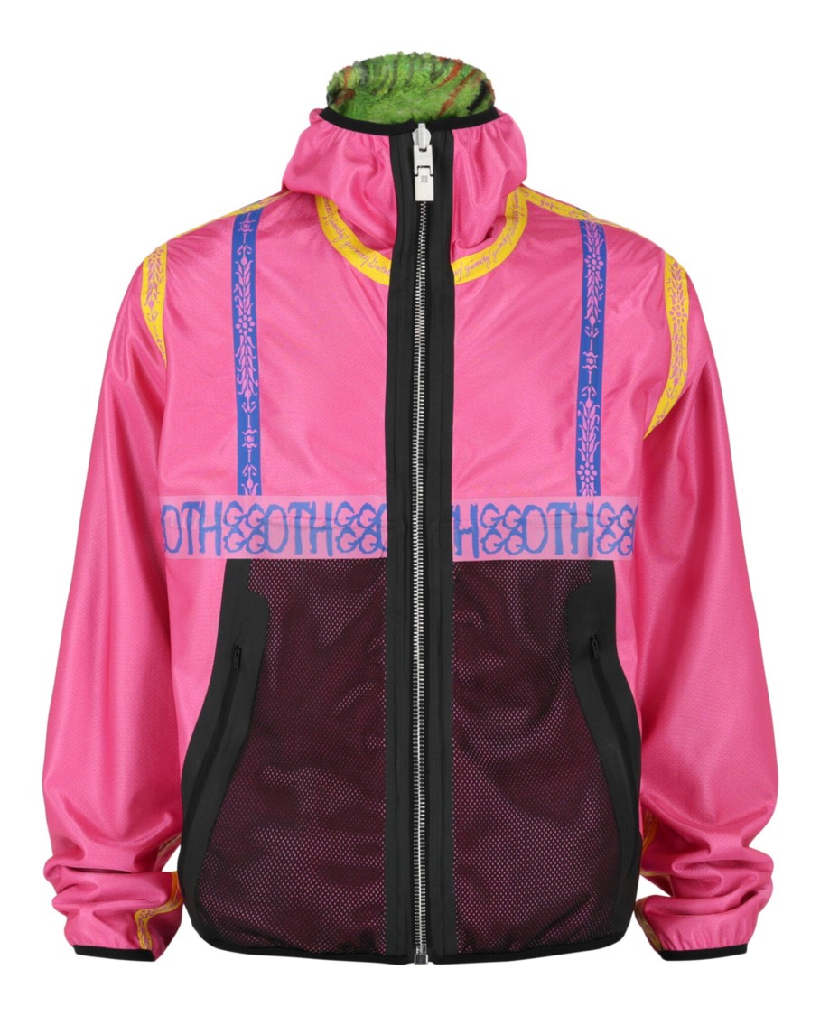 Givenchy Josh Smith Reversible Fleece Jacket In Multi