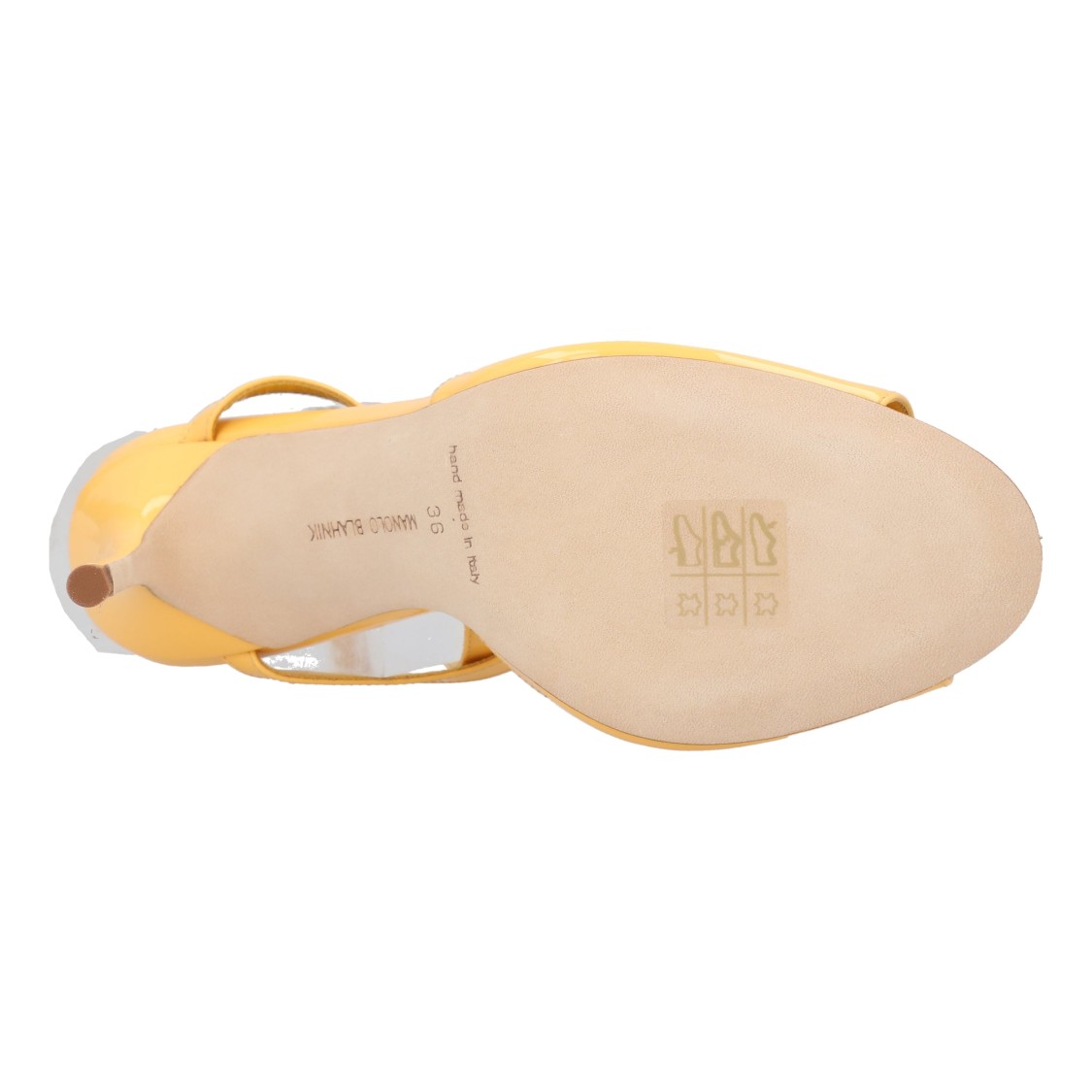 サンダル・ミュール Manolo Blahnik Hourani 105 Sandal Yellow Manolo Blahnik Hourani 105 Sandal Yellow Sandals | THE LIST