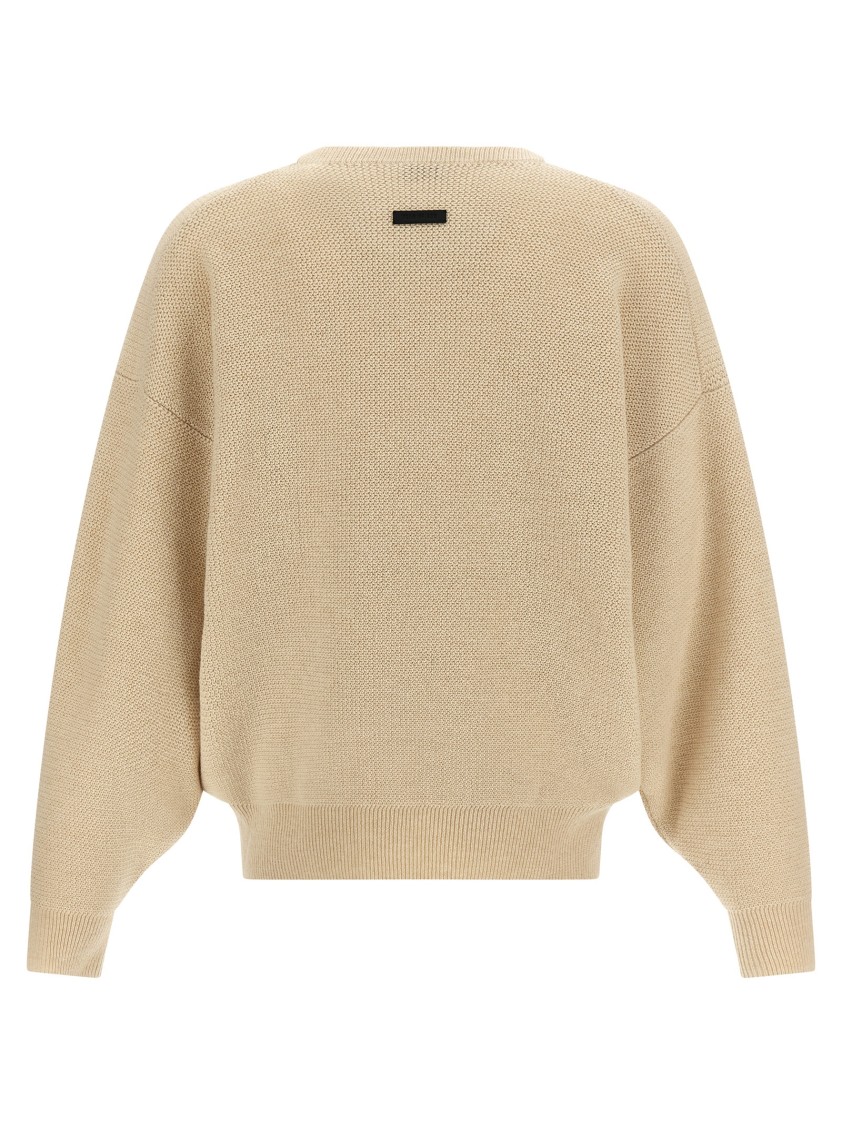 Fear Of God Wool Sweater Sweaters And Cardigans Beige In Neutral