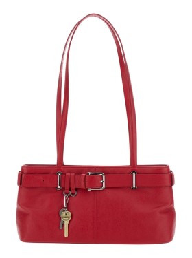 Osoi Folder Brot Shoulder Bag - Leather - Pink | THE LIST Osoi Folder Brot Shoulder Bag - Leather - Pink | THE LIST