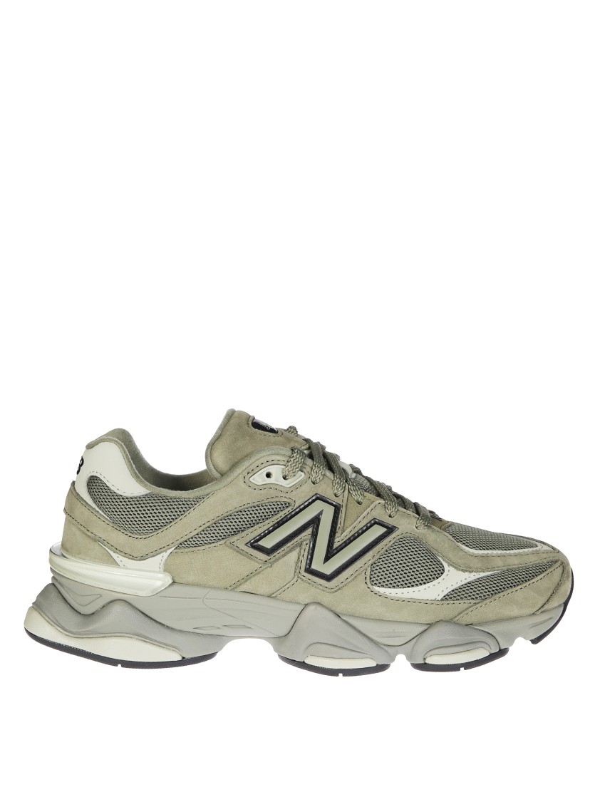 New Balance Mesh And Suede Sneakers In Neutral