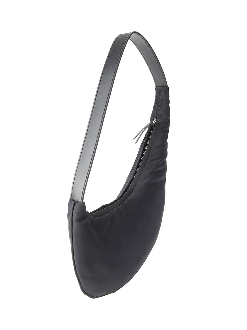 Shop Aesther Ekme Lune Mini Hobo Bag In Black