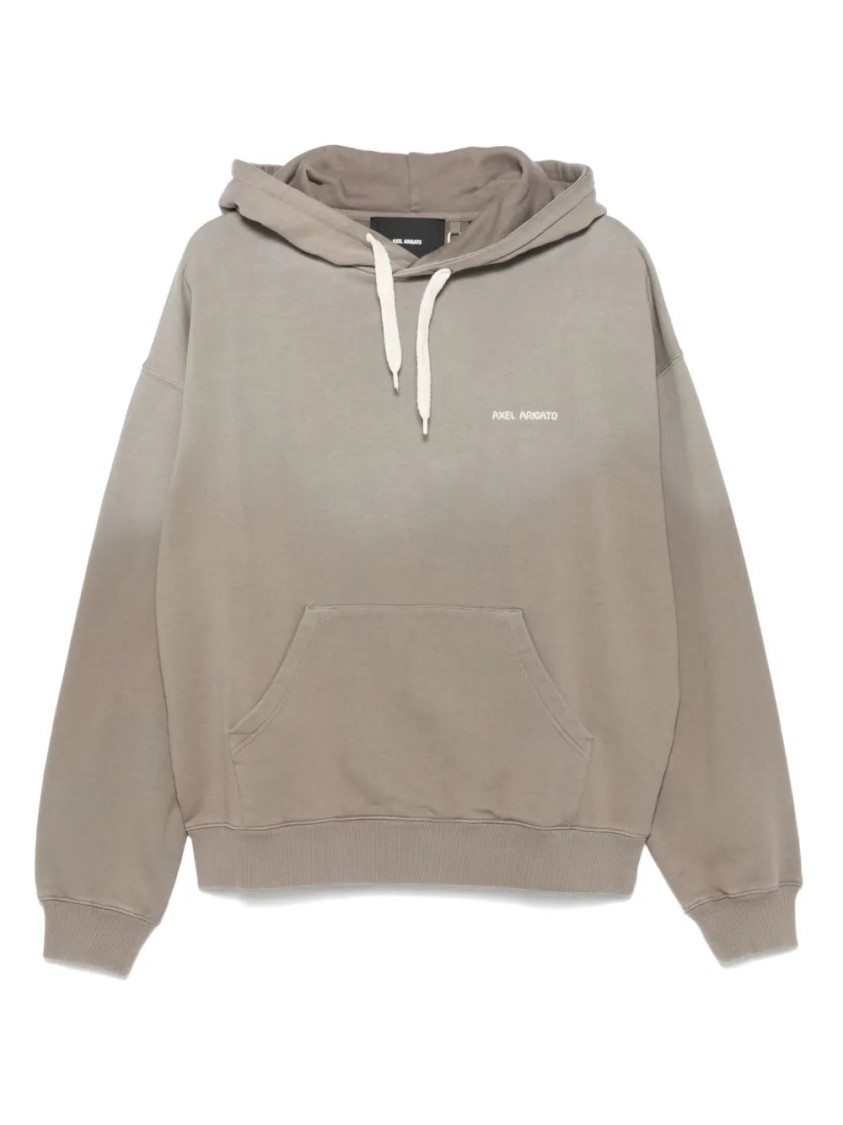 Axel Arigato Ethos Hoodie In Gray