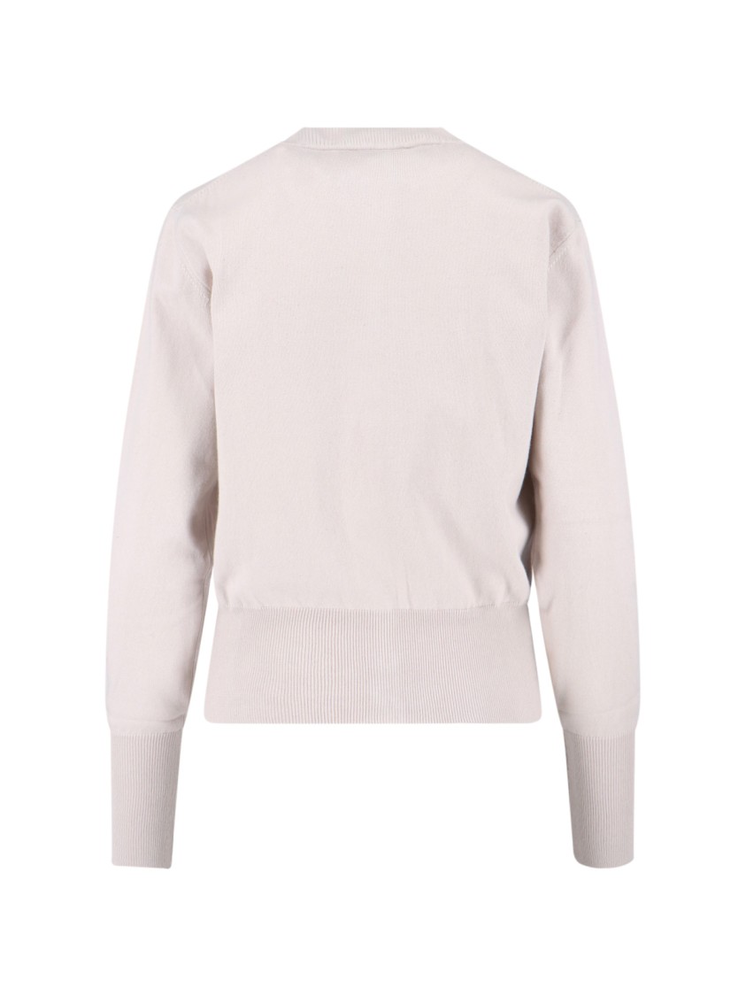 Vivienne Westwood Off-white Bea Ribbed-knit Cardigan In Neutral