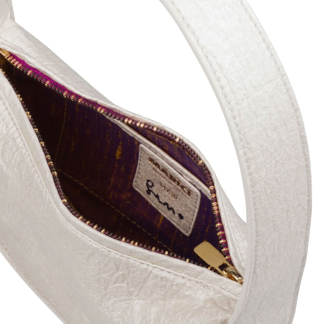 Marici Structured Shoulder Bag In White | ModeSens