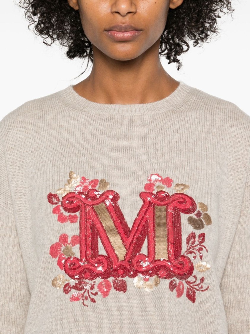 Max Mara `quota` Round-neck Sweater