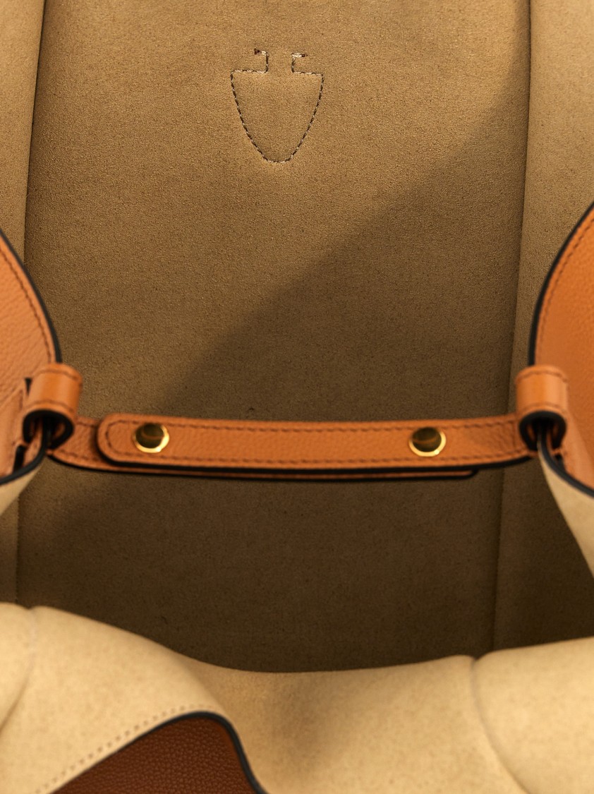 Tod's 't Timeless' Mini Shopping Bag In Brown